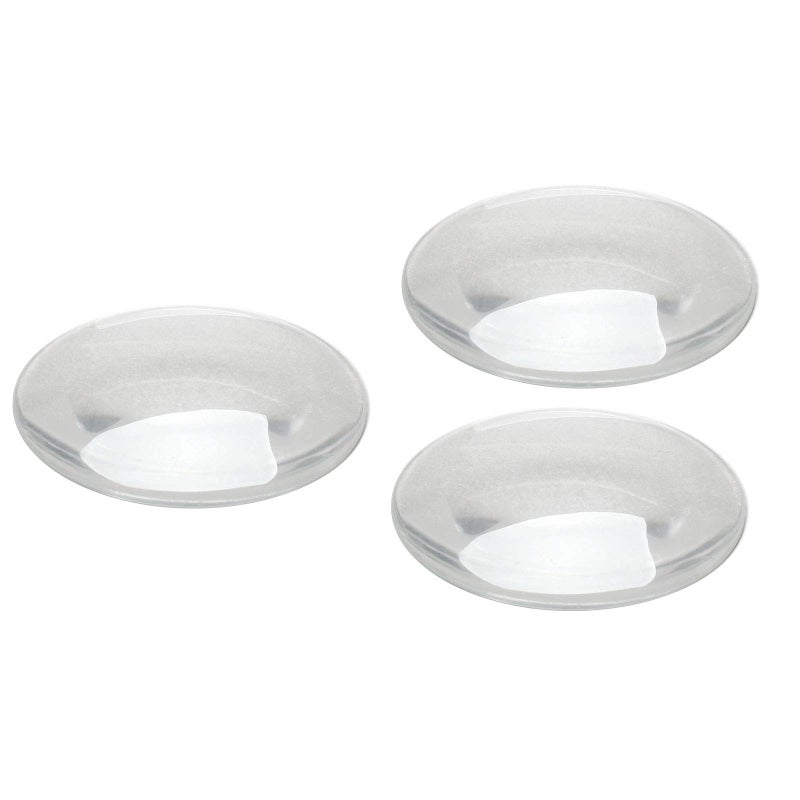 Dophee Glass Cabochons Dome Tiles, 10PCS 50mm, Clear Round Flat Back Dome Cabochons Set for DIY Craft Photo Charms, Cameo Pendants, Rings, Necklace and Jewelry Making - Image 1
